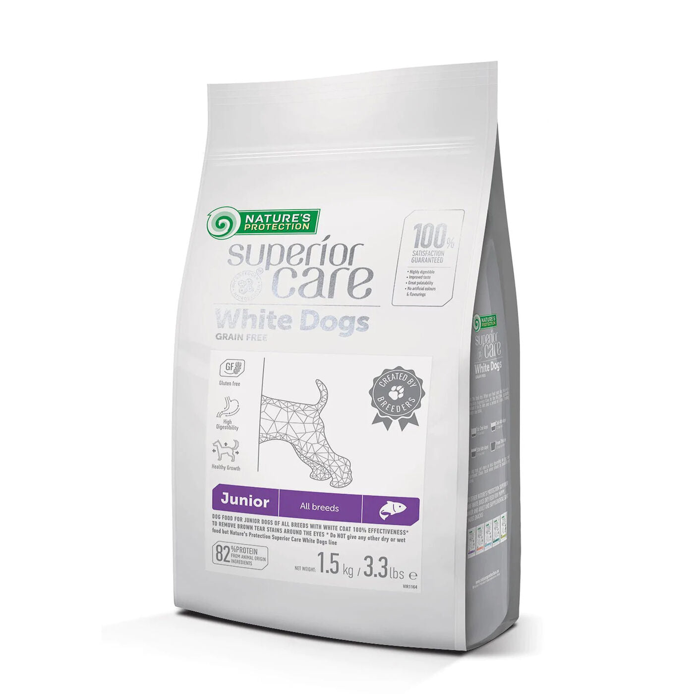 Nature's Protection Superior Care White Dogs Grain-Free Salmon