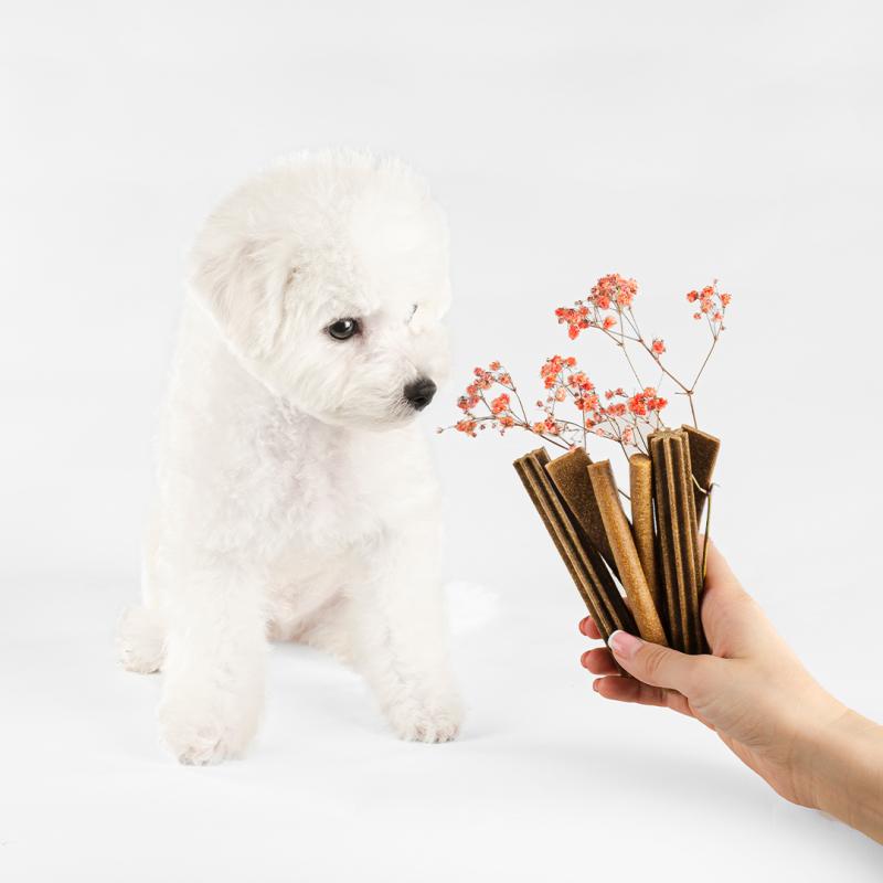 Adult Light Coated Dogs Supplemental Joint Health Snacks with White Fish