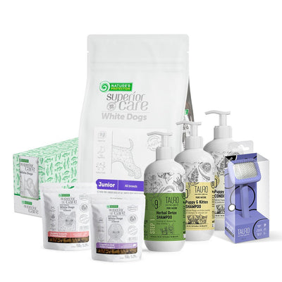 White Dog Junior All Sizes Bundle