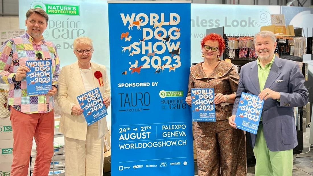Tauro Pro Line and Nature’s Protection became the main sponsors of the World Dog Show 2023 - Kika USA SuperiorCare.Pet