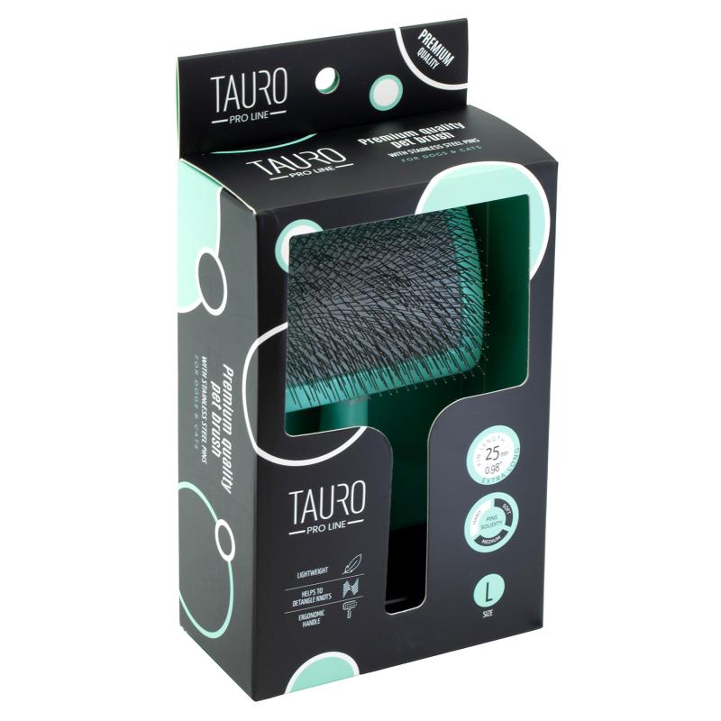 Large Curved Grooming Brush for Dense Coats