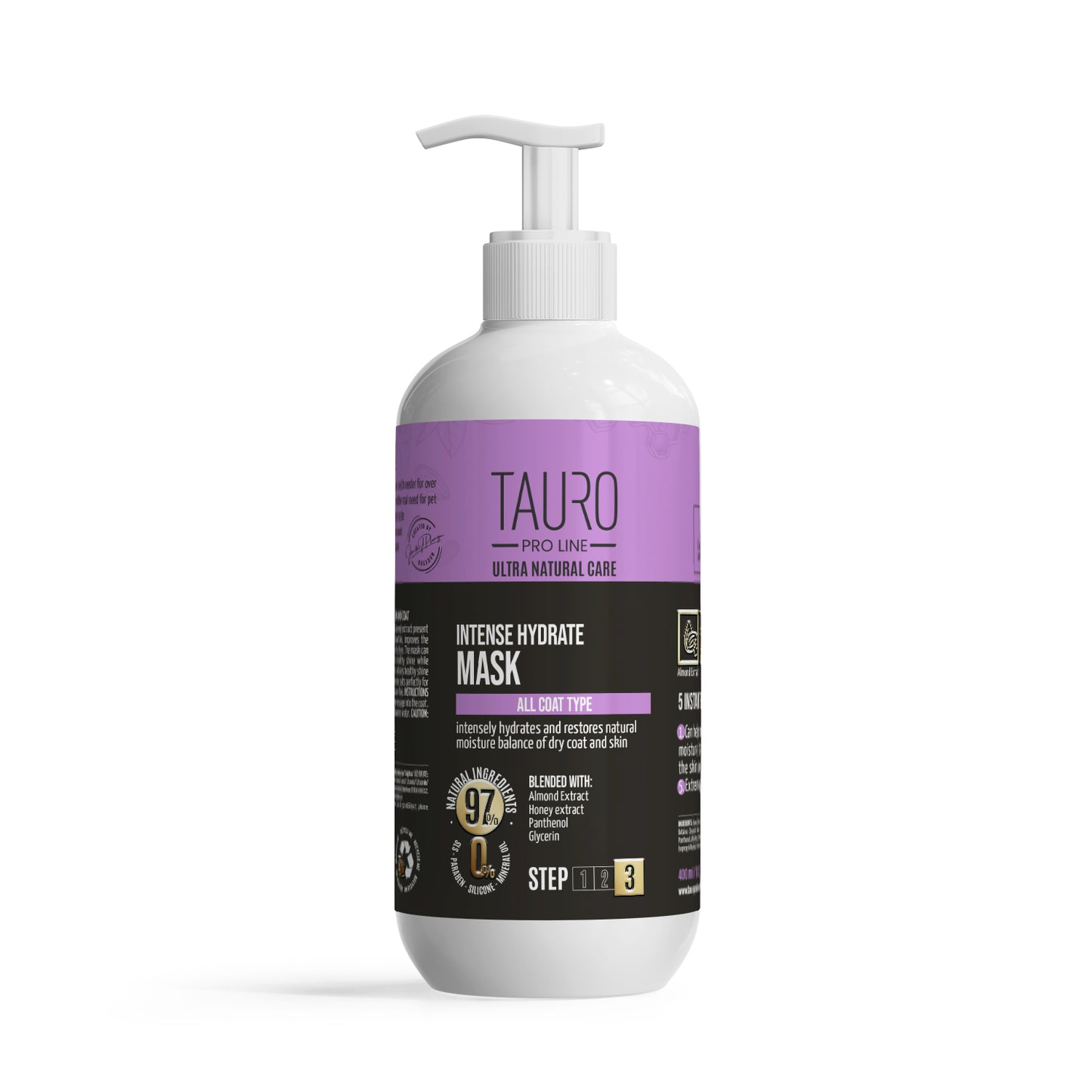 Intense Hydrate Dog & Cat Mask For All Coat Type To Deep Moisturize Enhance Shine & Color