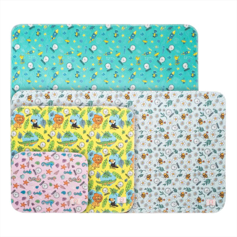 2 Pack Waterproof, Non-Slip & Super Absorbent Puppy Pee Pads