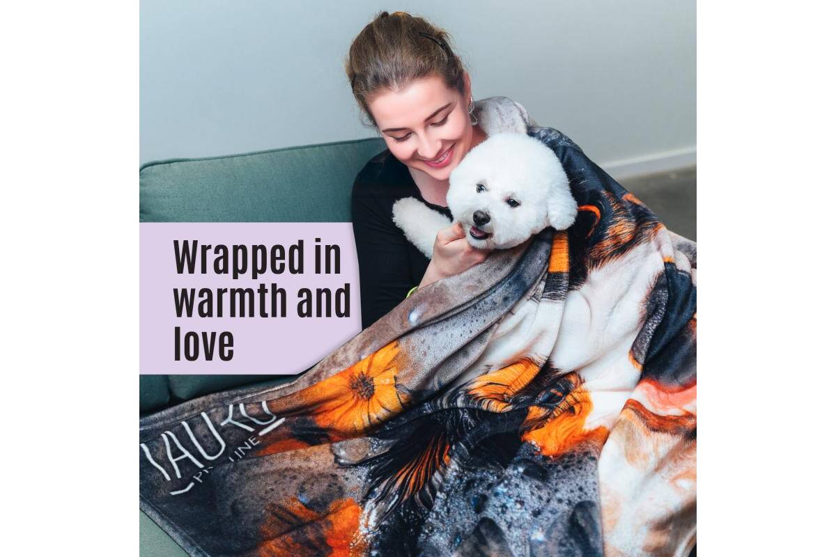 Australian Shepherd Snuggle Blanket