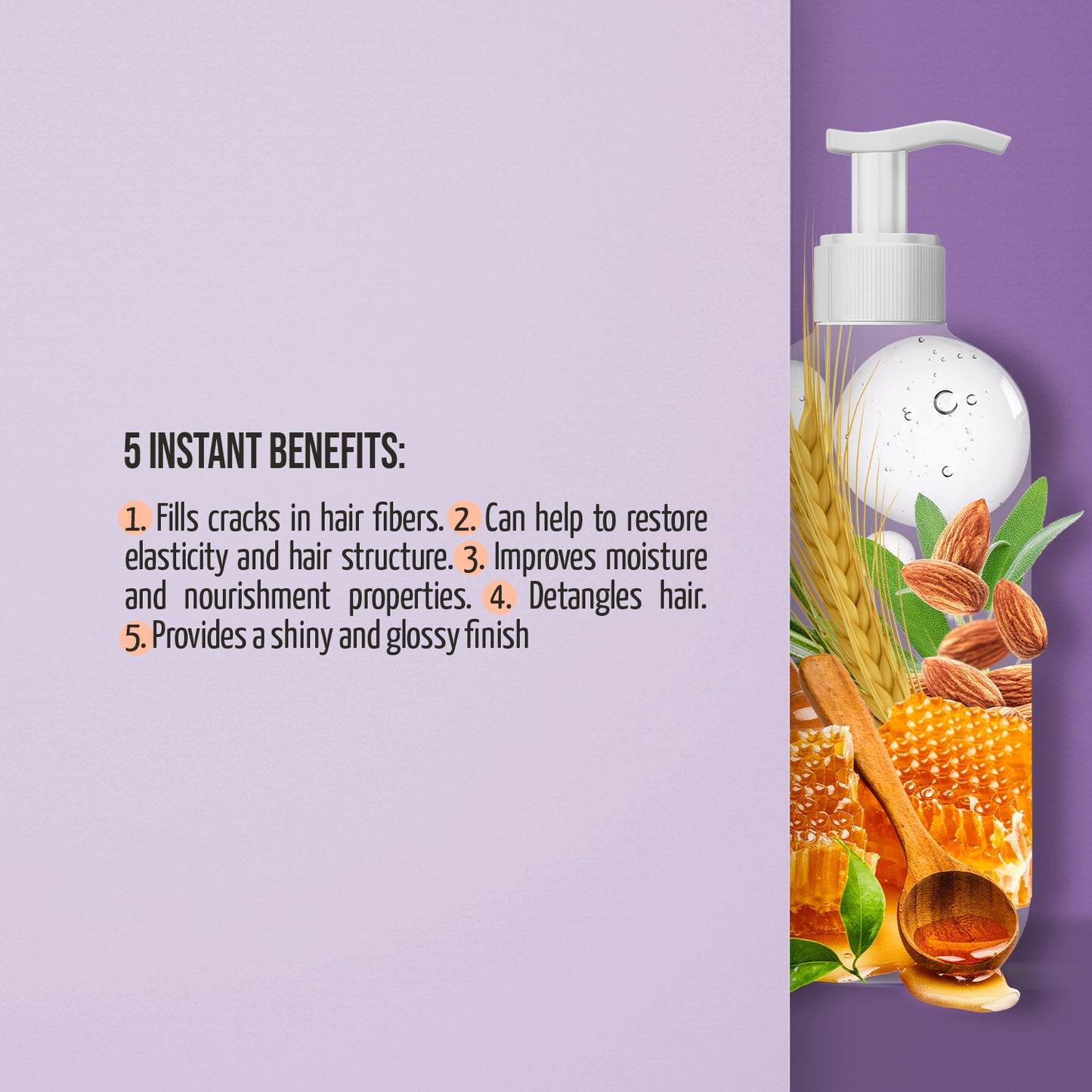 Keratin & Gloss Dog & Cat Conditioner for Silky Smooth Finish