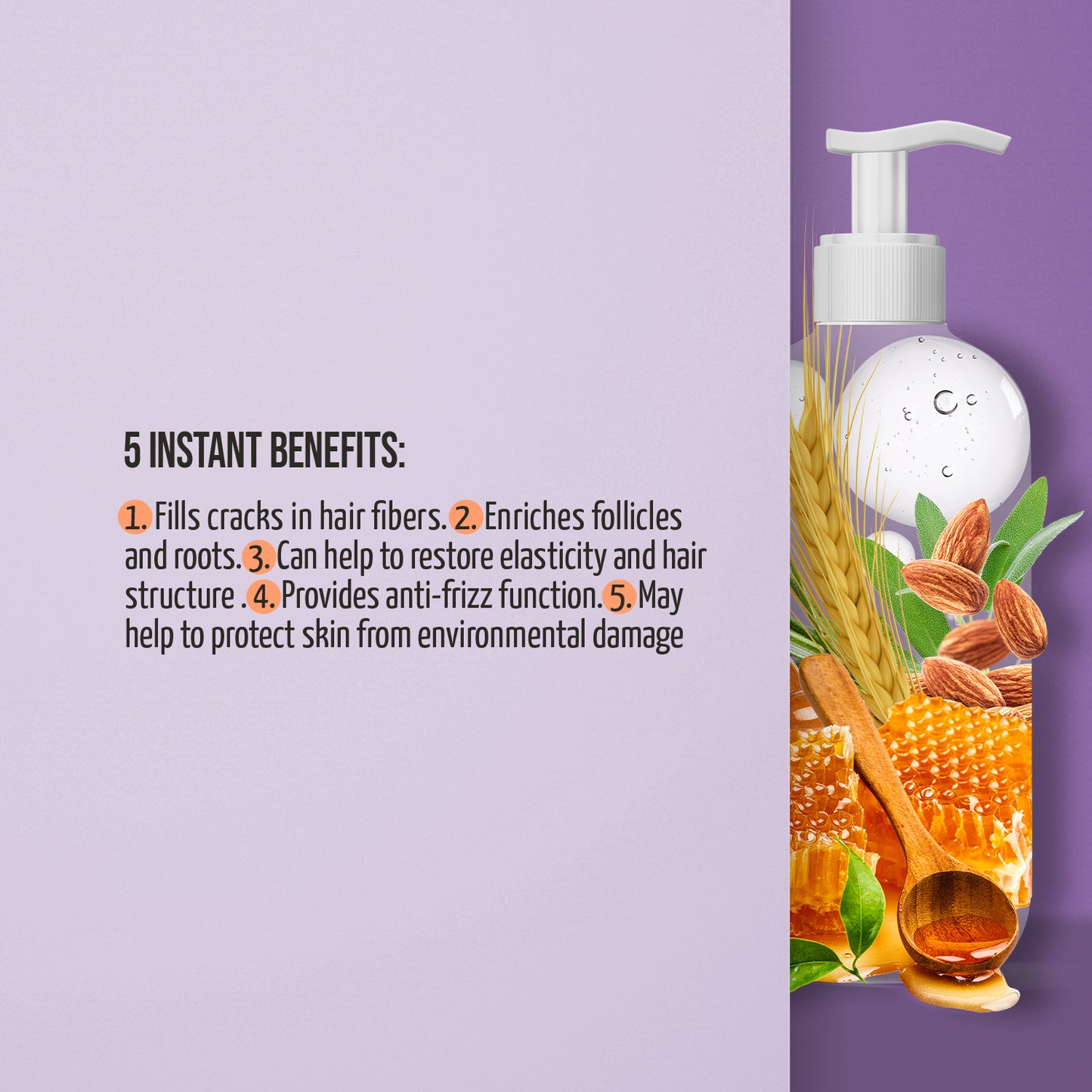 Keratin Strength & Gloss Shampoo for Dogs & Cats