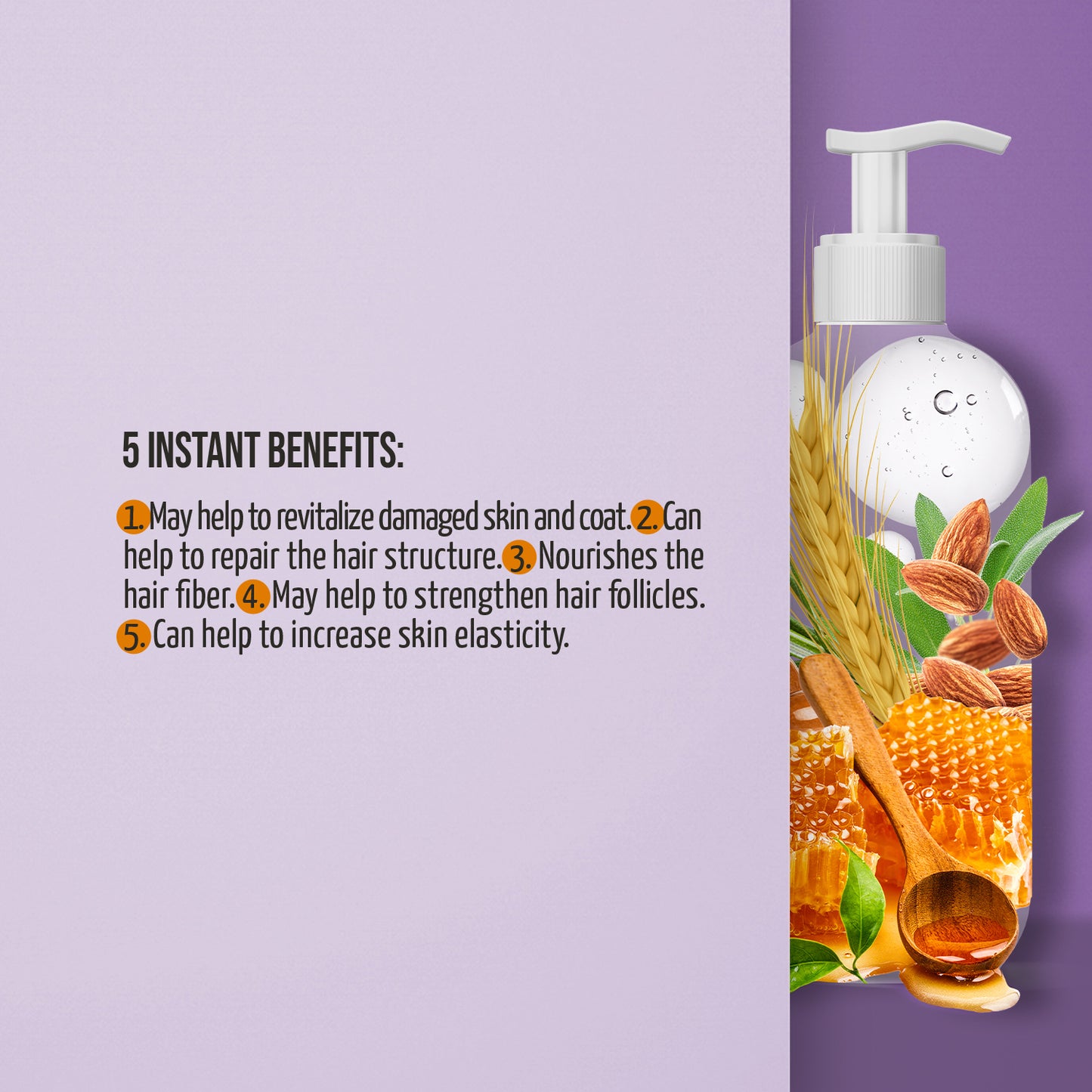 Ultra Natural Repair & Nourish Shampoo for Dogs & Cats