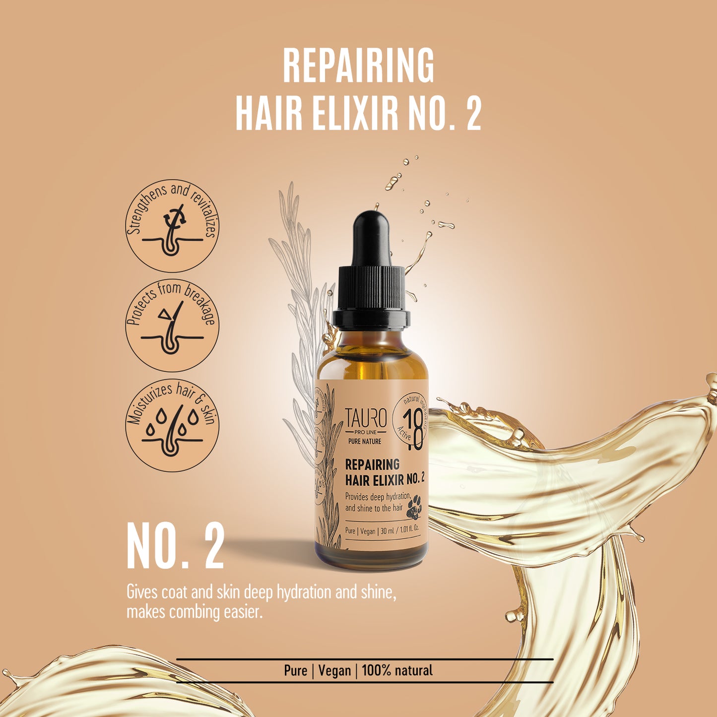 No. 2 Repairing Elixir for Deep Skin & Coat Hydration