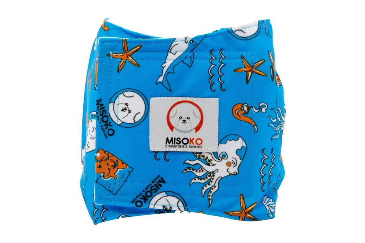 Leakproof & Ultra Absorbent Reusable Male Dog Belly Bands, 3 Pack