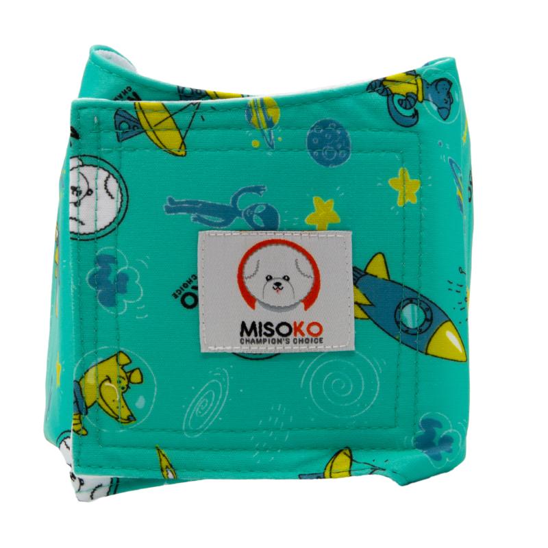 Washable Male Dog Diapers – 3 Pack Adjustable Belly Wraps