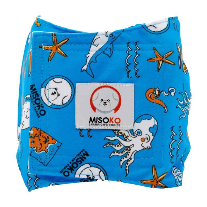 Washable Male Dog Diapers – 3 Pack Adjustable Belly Wraps