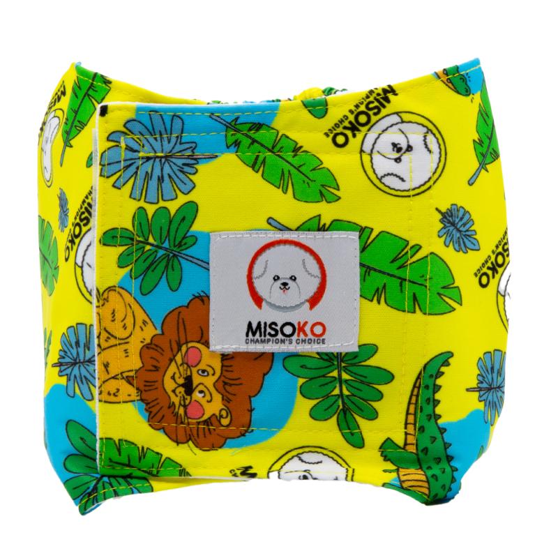 Reusable Male Dog Belly Bands – 3 Pack, Leakproof & Ultra Absorbent