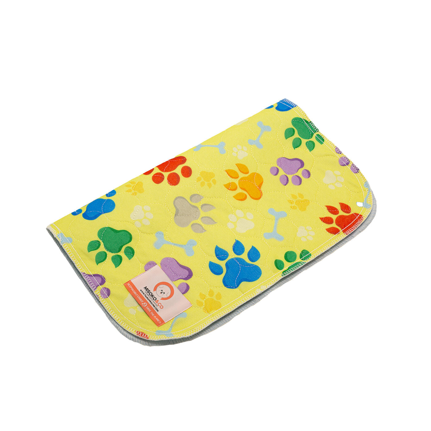 Super Absorbent Washable Puppy Pad with Odor Control & Non-Slip Backing
