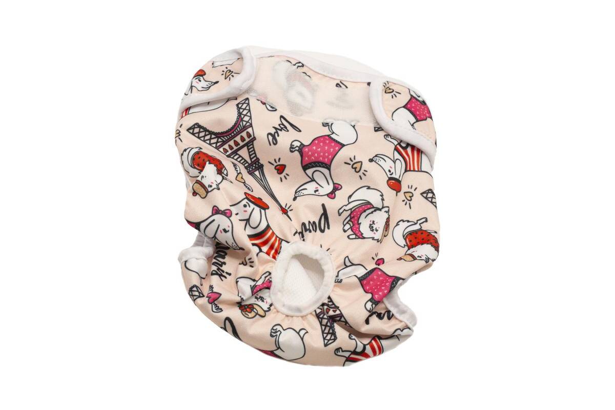 Reusable Female Dog Diapers – Washable, Leakproof & Absorbent