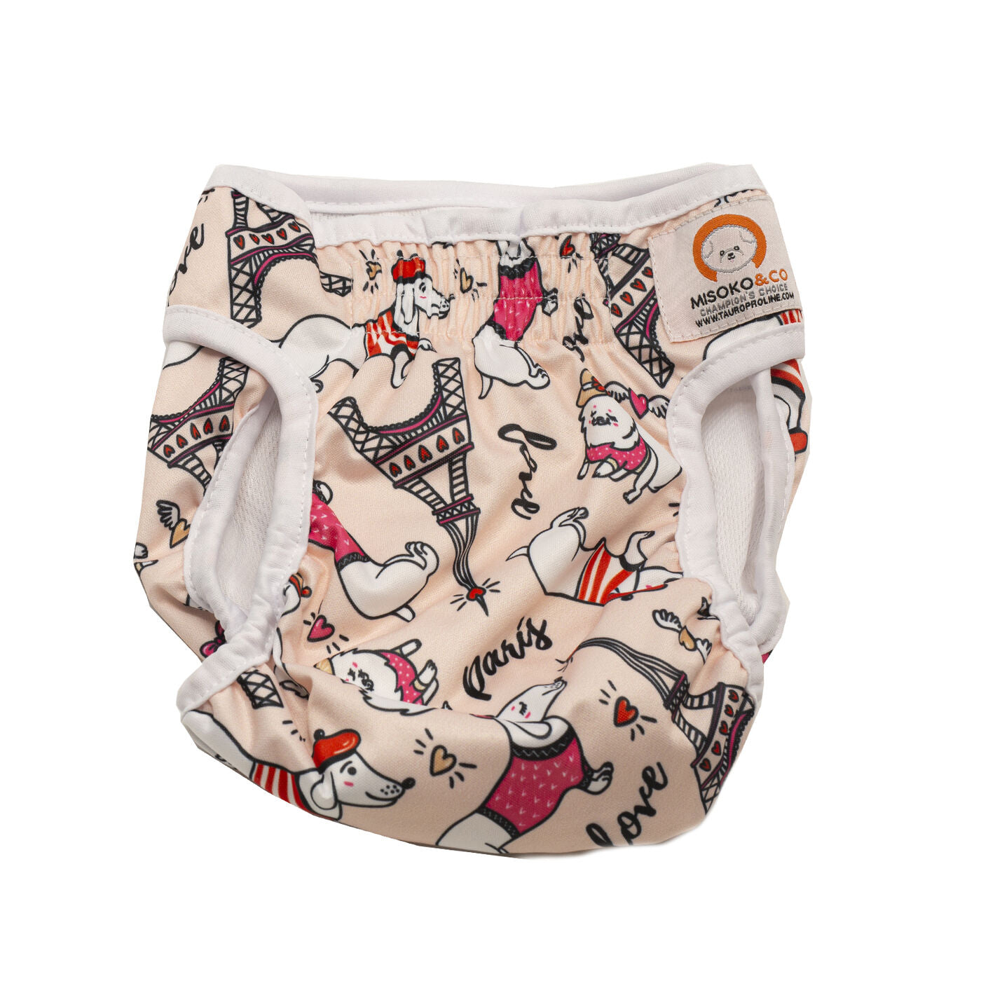 Reusable Female Dog Diapers – Washable, Leakproof & Absorbent