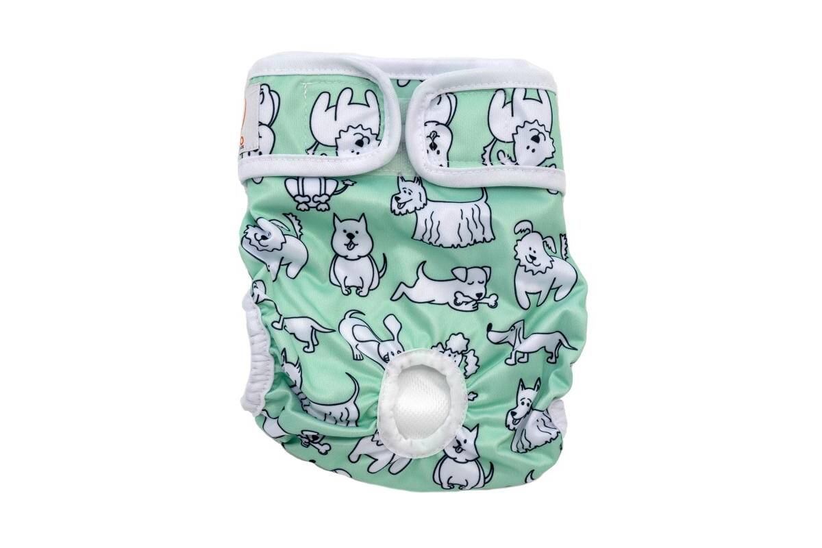 Reusable Female Dog Diapers – Washable, Leakproof & Ultra Absorbent