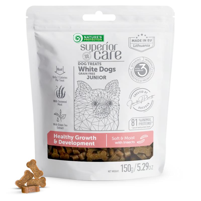 Nutritious Insect Protein Treats for Junior Dogs, Formulated to Support Healthy Growth and Development