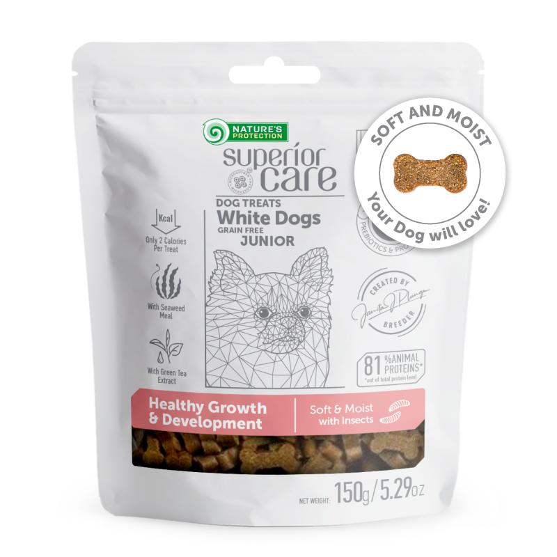 Nutritious Insect Protein Treats for Junior Dogs, Formulated to Support Healthy Growth and Development