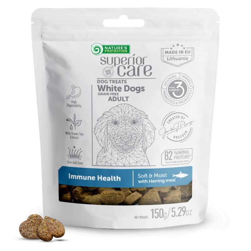 Grain-Free Functional Treats with Herring for Adult Dogs – Crafted to Support a Healthy Immune System