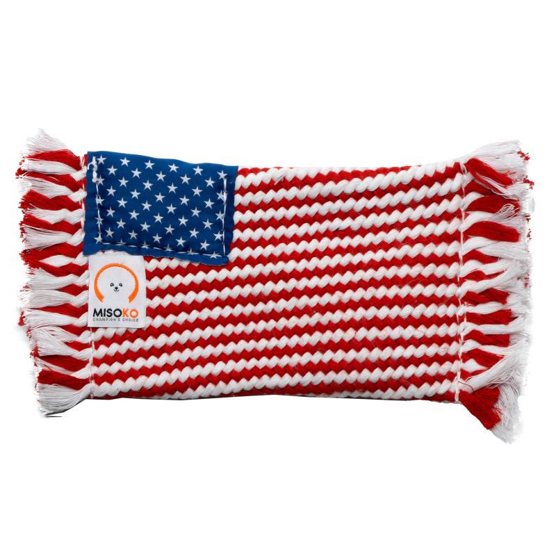 Interactive Rope Flag Toy