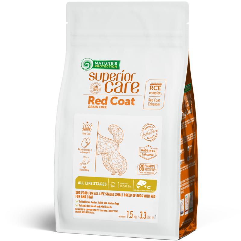 All Life Stages Dogs Food for Red Coat Small & Mini Breeds with Salmon