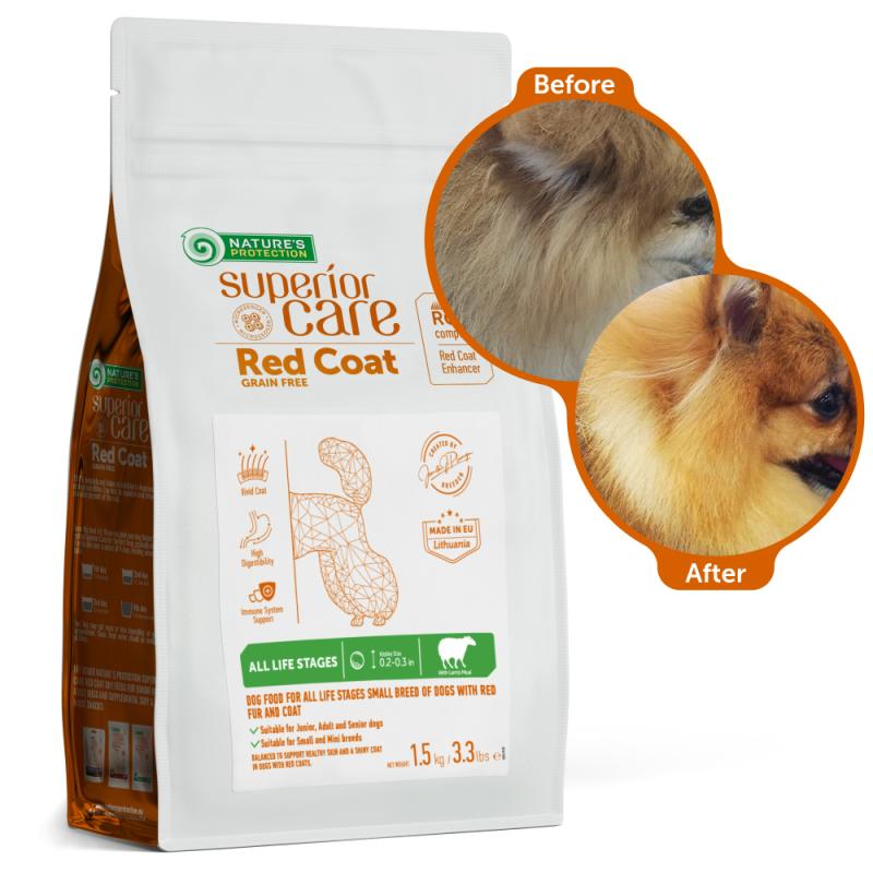 All Life Stages Dog Food for Red Coat Small & Mini Breeds with Lamb