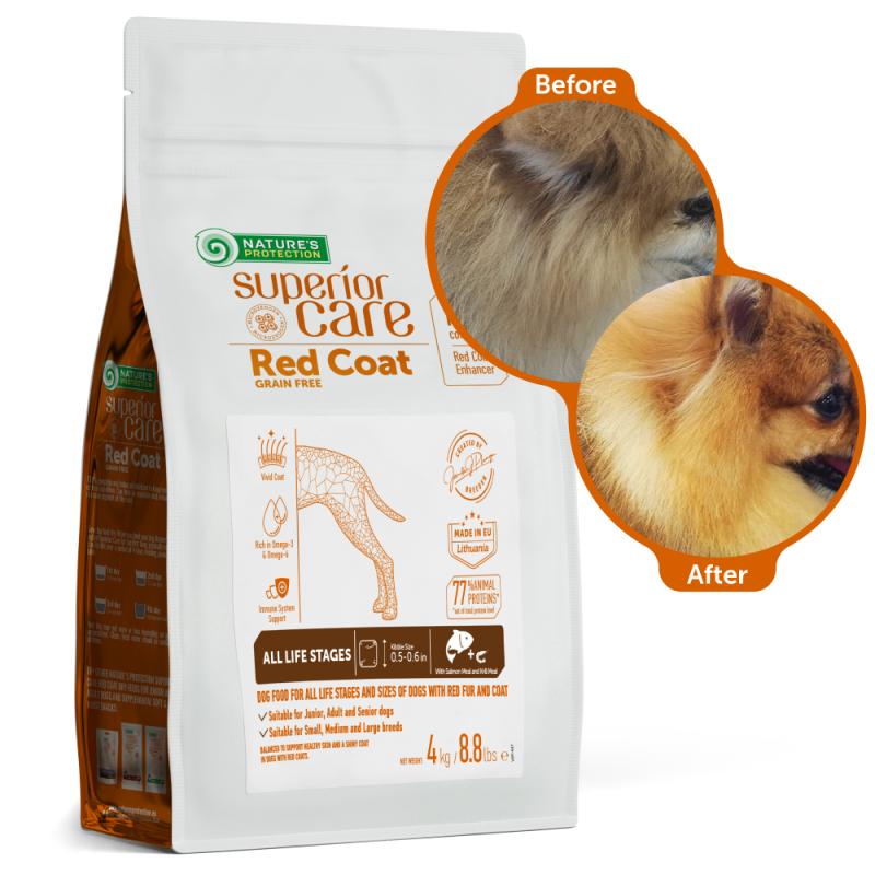All Life Stages Dog Food for Red Coat All Breeds with Salmon & Krill