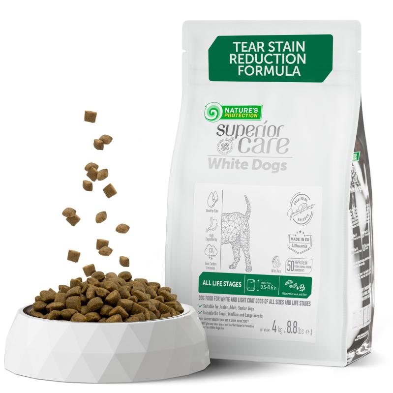 All Life Stages Dogs Food for Light Coated All Breeds with Insect & Rice