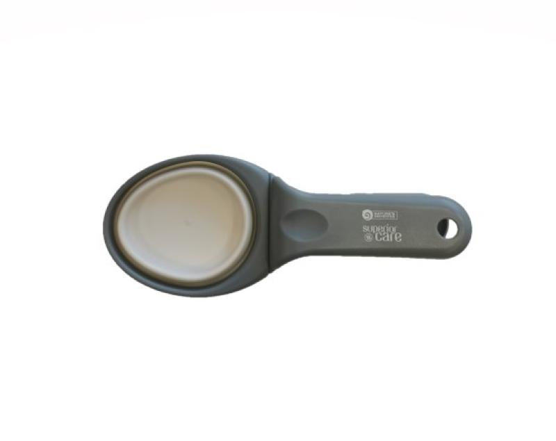Collapsible Pet Food Scoop with Clip