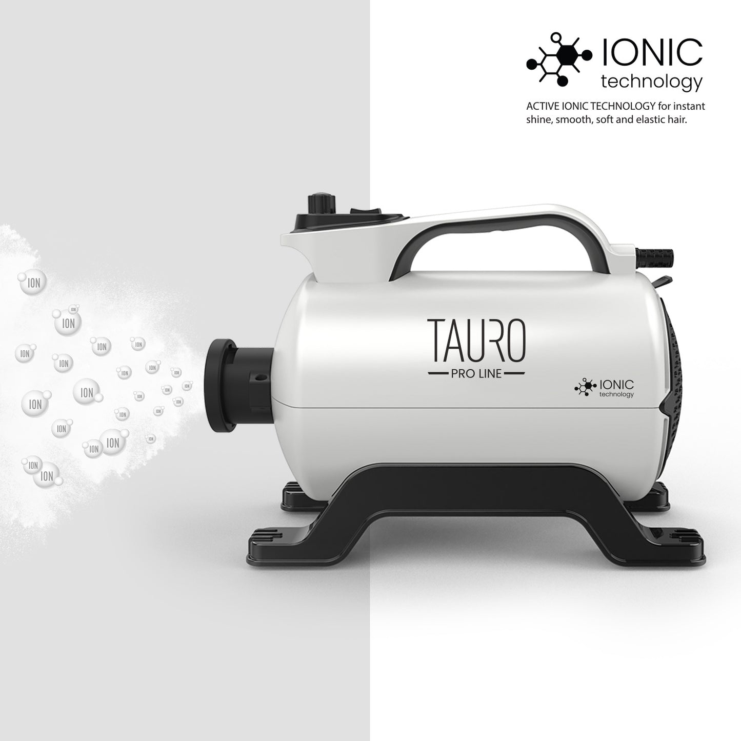 Ultra-Quiet Ionic Technology Pet Dryer – Fast & Frizz-Free
