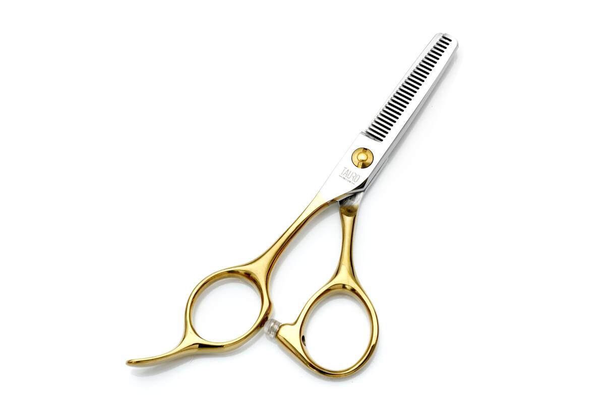 4.5” Left-Handed Thinning Dog Grooming Scissors