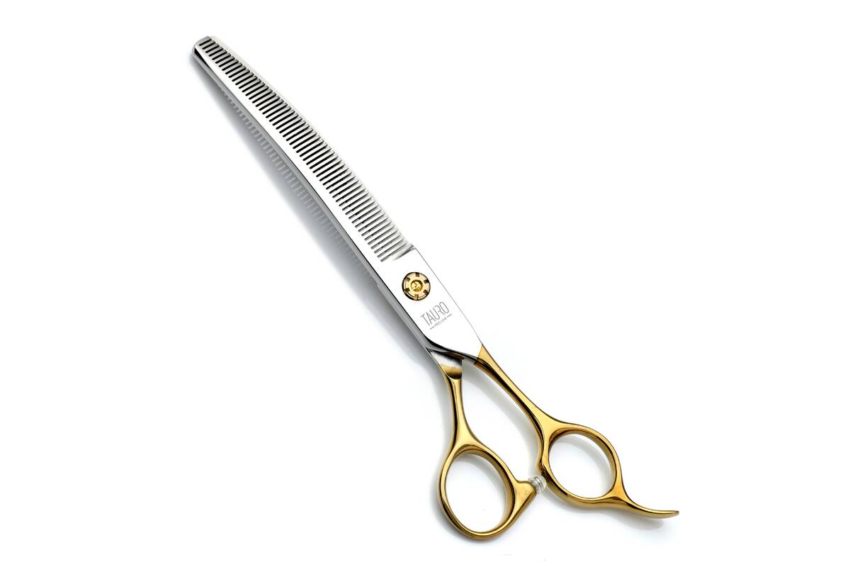 Ultra Sharp 56-Tooth Curved Dog Grooming Scissors