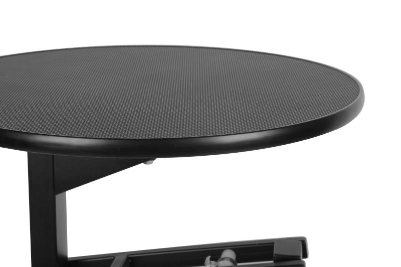 Professional Round Grooming Table with 360° Rotation and Adjustable Height