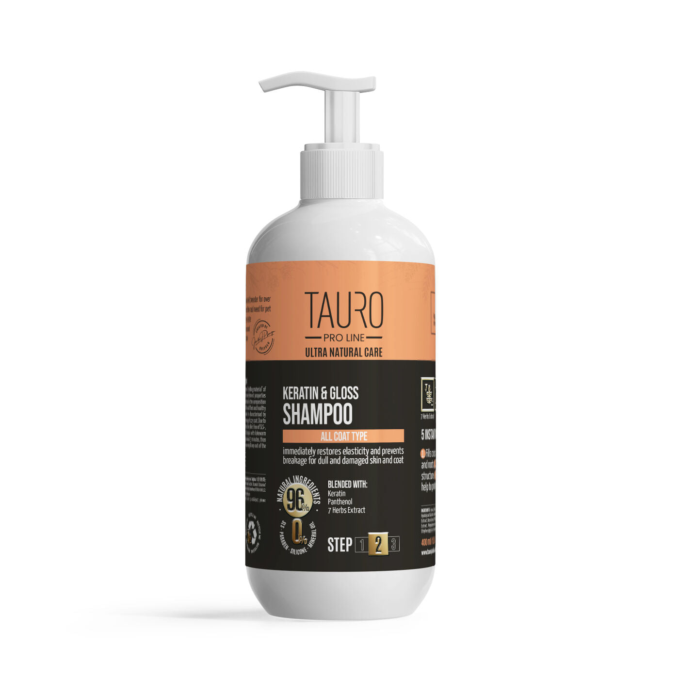 Keratin Strength & Gloss Shampoo for Dogs & Cats