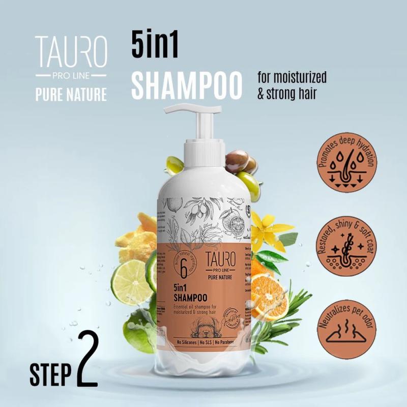 5-in-1 Moisturizing Dog & Cat Shampoo for Ultimate Hydration
