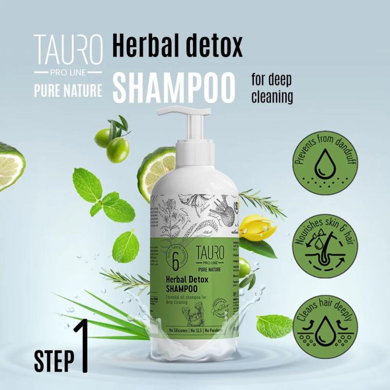 Herbal Detox Dog & Cat Shampoo – Deep Clean Formula