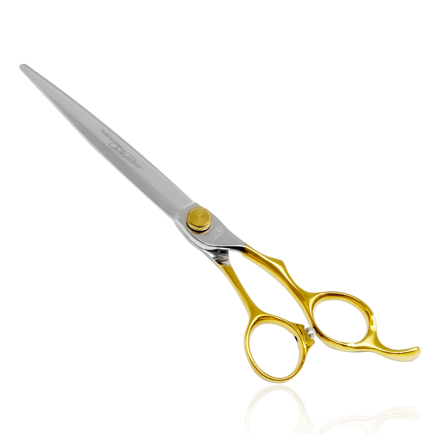 Luxury Straight Grooming Scissors – 440C Steel, Smooth Zero-Pressure Cutting