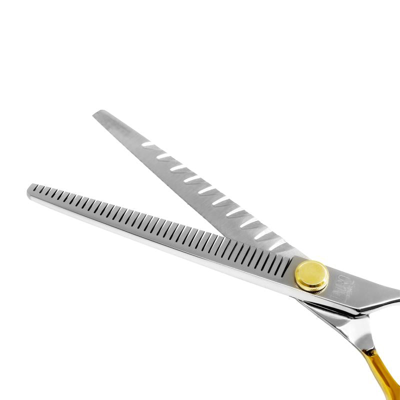 7” Professional 40-Tooth Thinning Dog Grooming Scissors