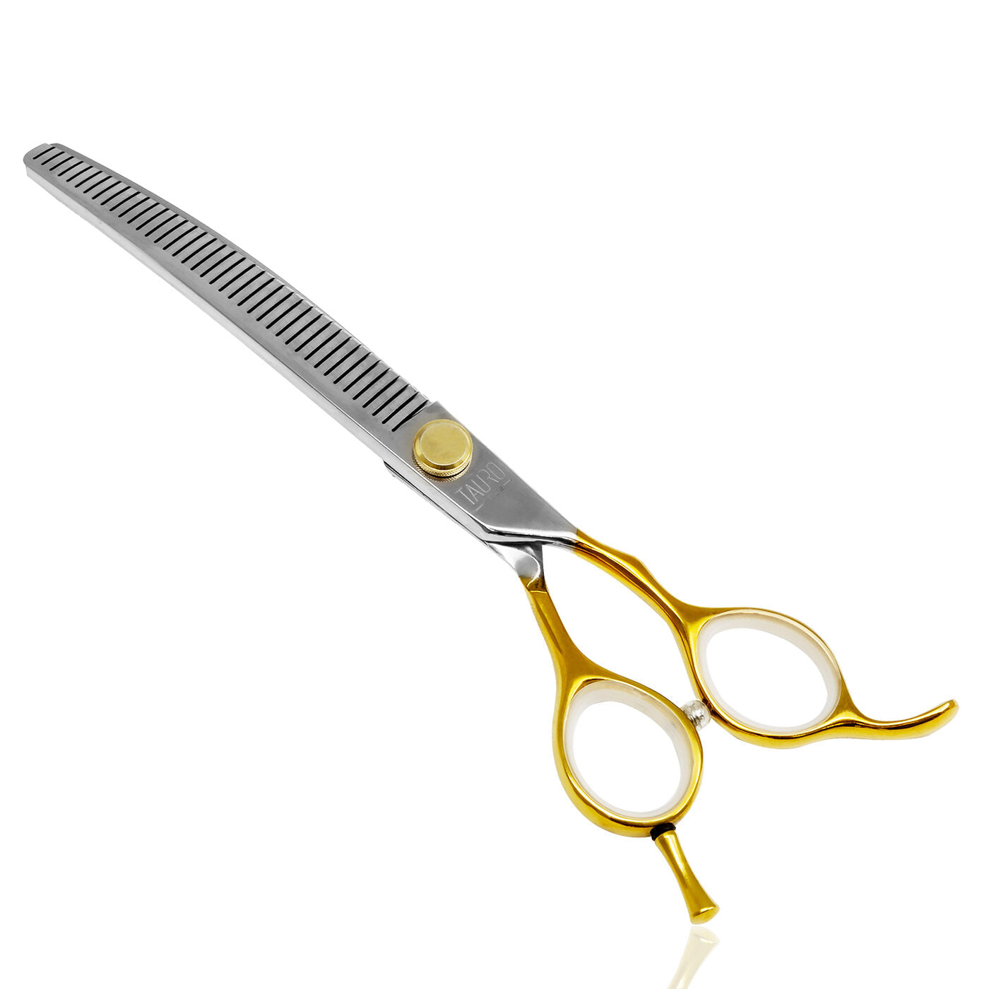 40-Tooth Curved Dog Thinning Scissors