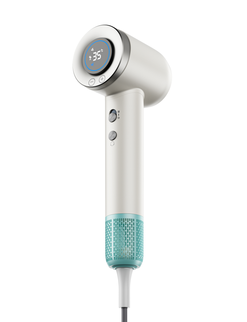 Ionic Handheld Pet Dryer – 2 Speeds, Heat Control & Strong Airflow (1400W)