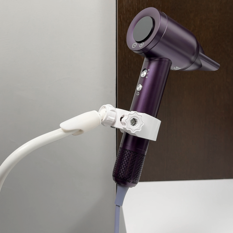 Hands-Free Pet Dryer Holder with Flexible Arm