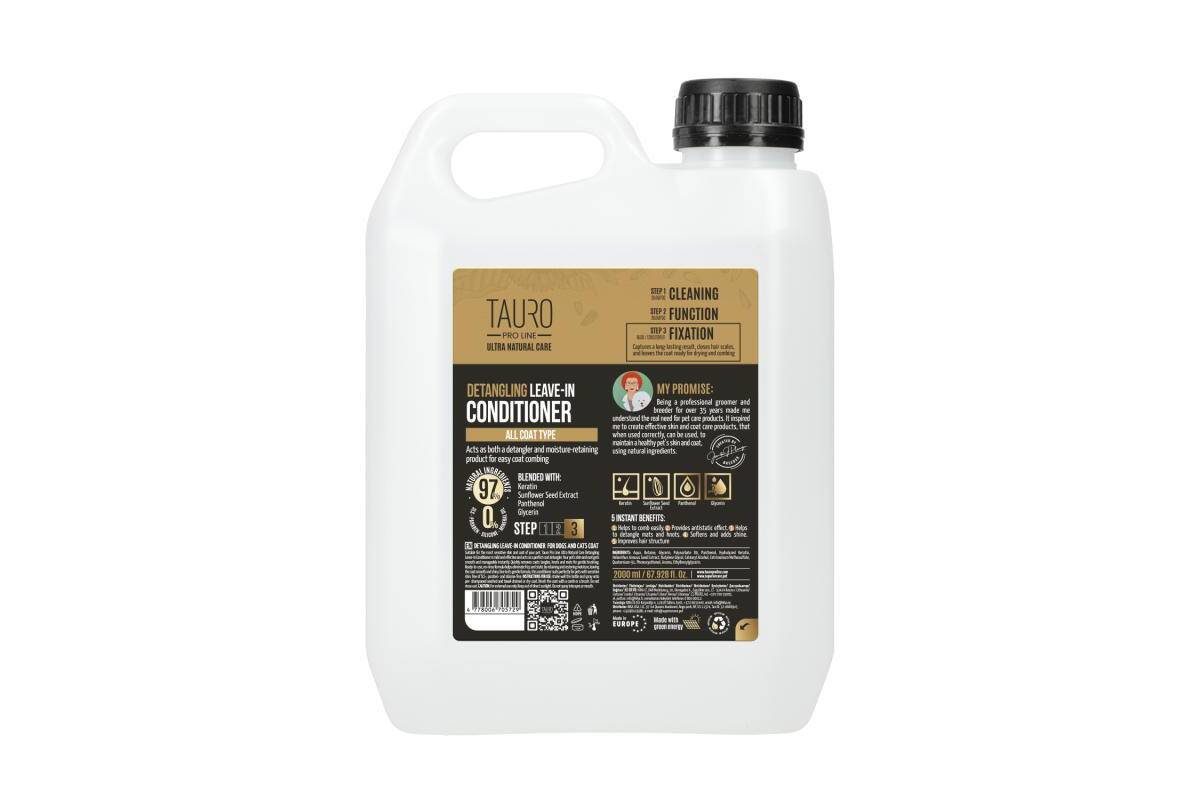 Detangling Leave-In Conditioner for Dogs & Cats – Smooth, Anti-Static Coat