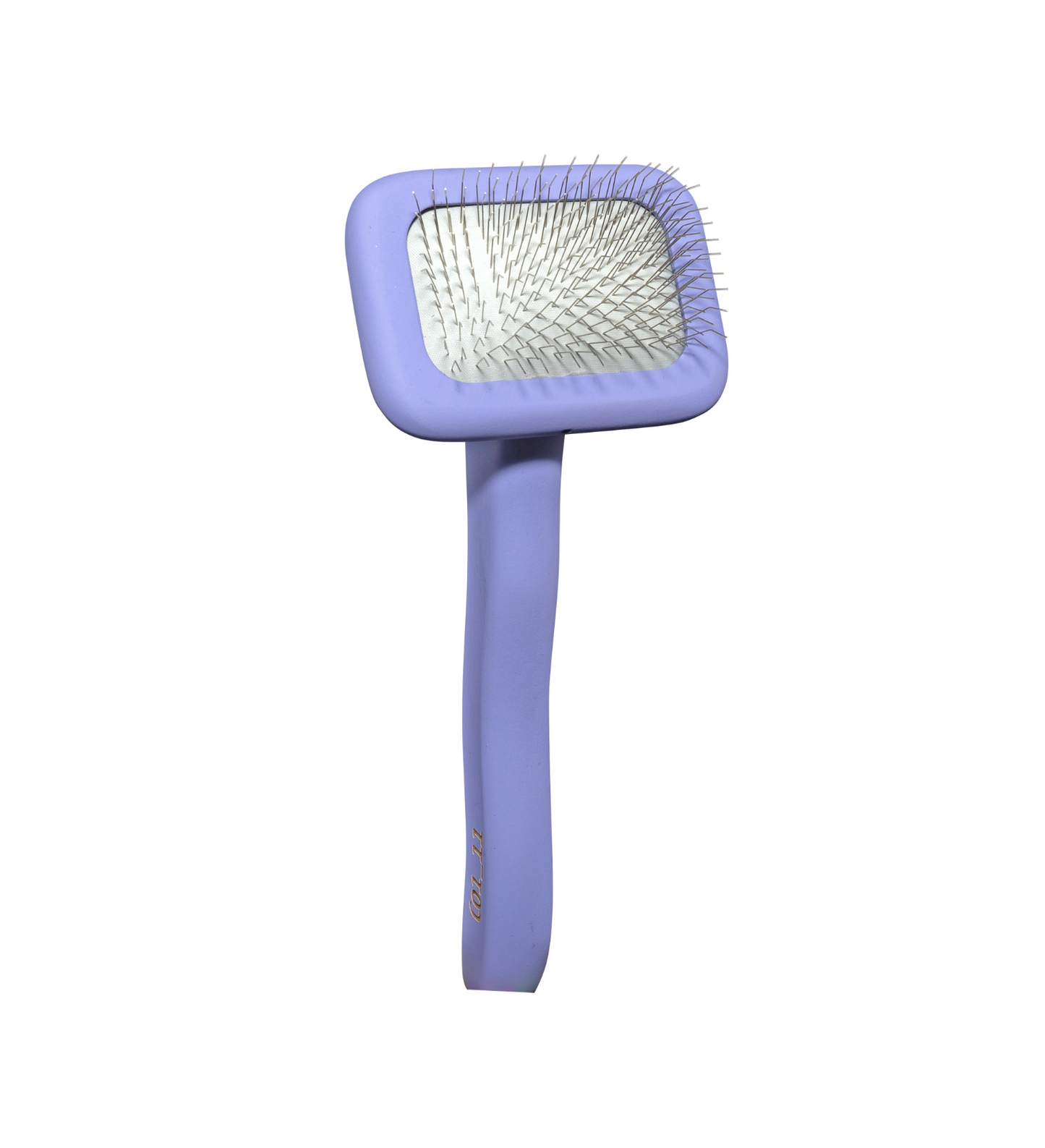 Ergonomic Rectangular Wooden Slicker Brush, 0.4” Pins