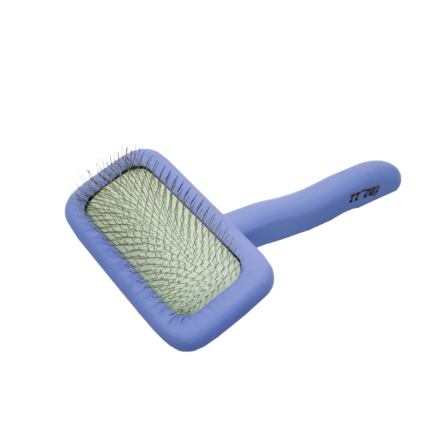 Ergonomic Rectangular Wooden Slicker Brush, 0.4” Pins