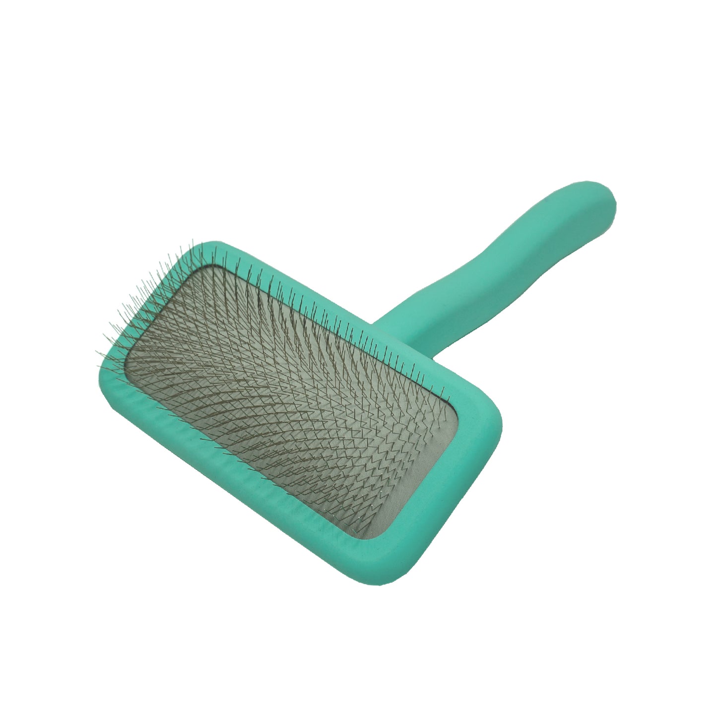 Premium Wooden Pin Brush with Short Stainless Steel Teeth, 0.4”