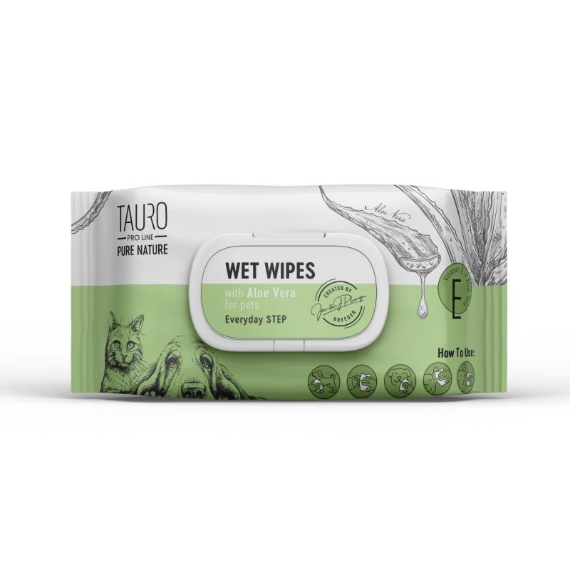 Aloe Vera Pet Wipes for Daily Care of Dogs & Cats