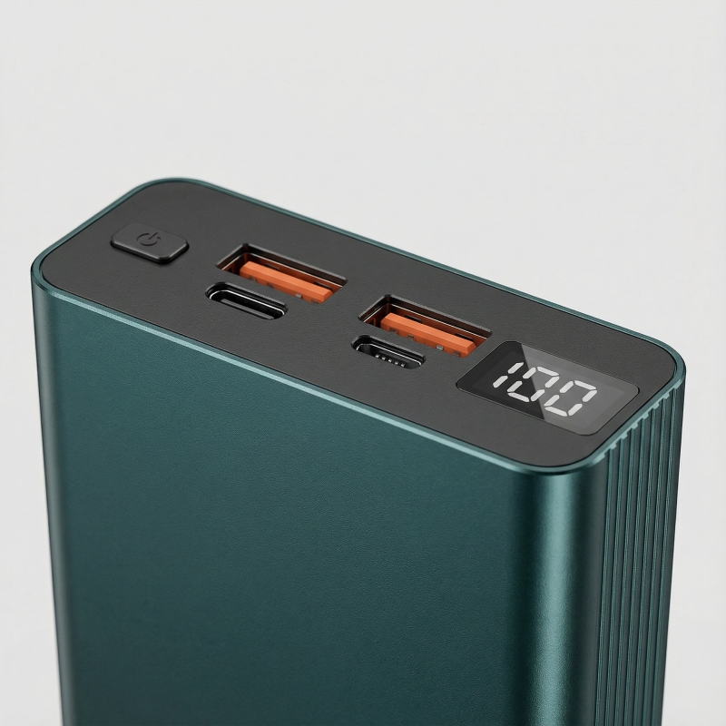 20,000mAh Portable Charger, 22.5W Fast Charging Power Bank, Aluminum, USB-C & USB-A