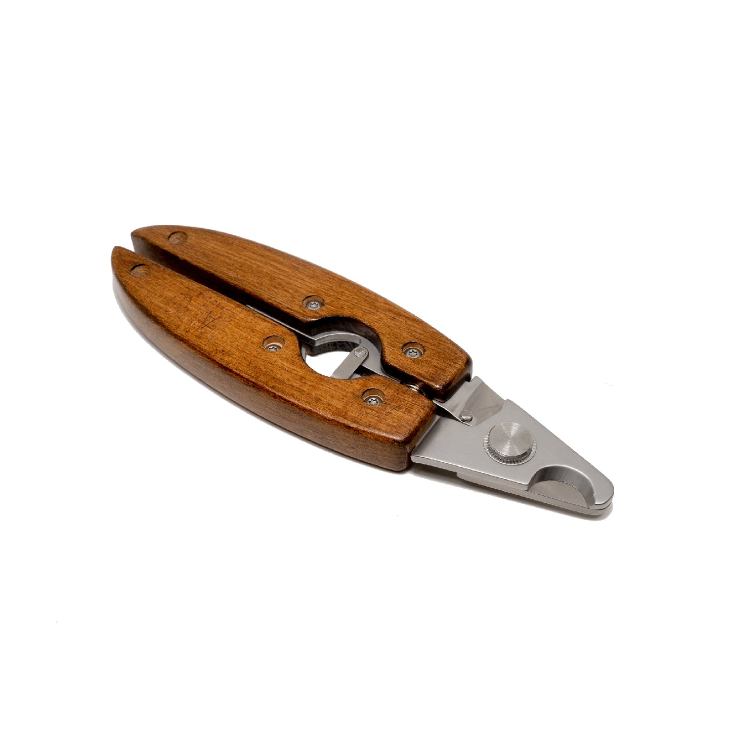Large Wooden Handle Dog & Cat Nail Clipper with Safety Lock