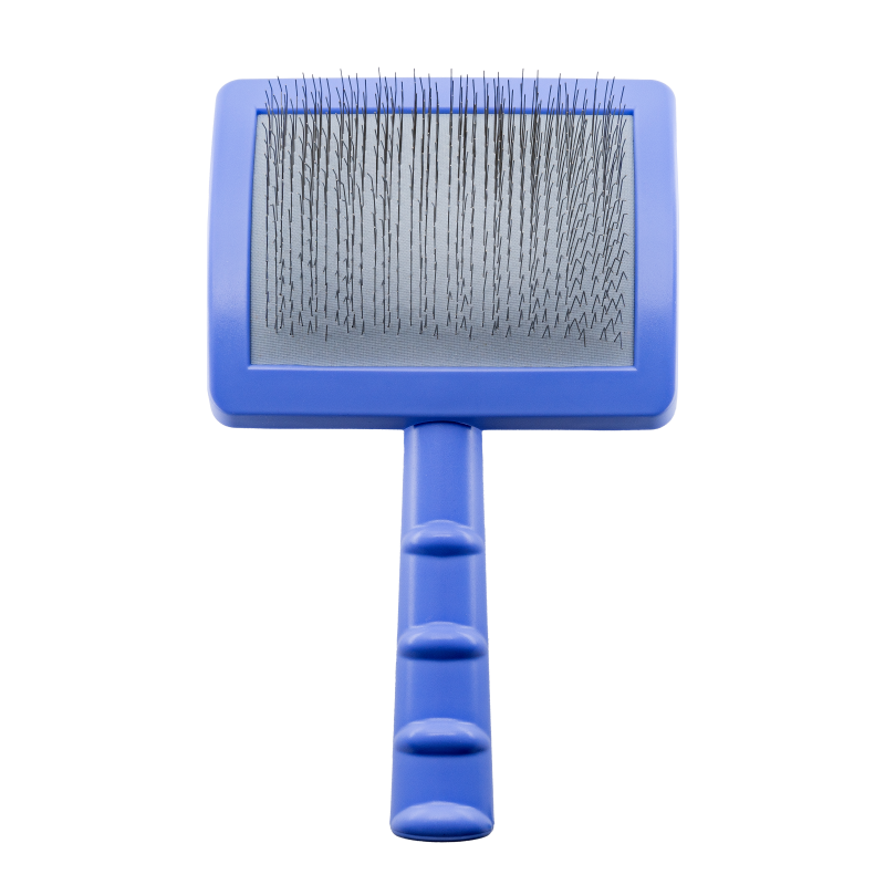 Large Curved Grooming Brush for Dense Coats