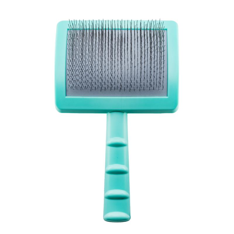 Large Curved Grooming Brush for Dense Coats